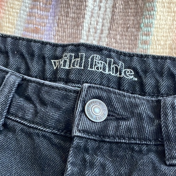 3 for $20! Black Denim Jean Shorts - Picture 2 of 4